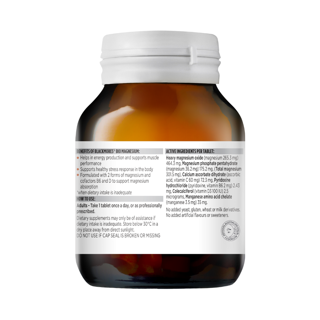 Blackmores Bio Magnesium 90 Tablets