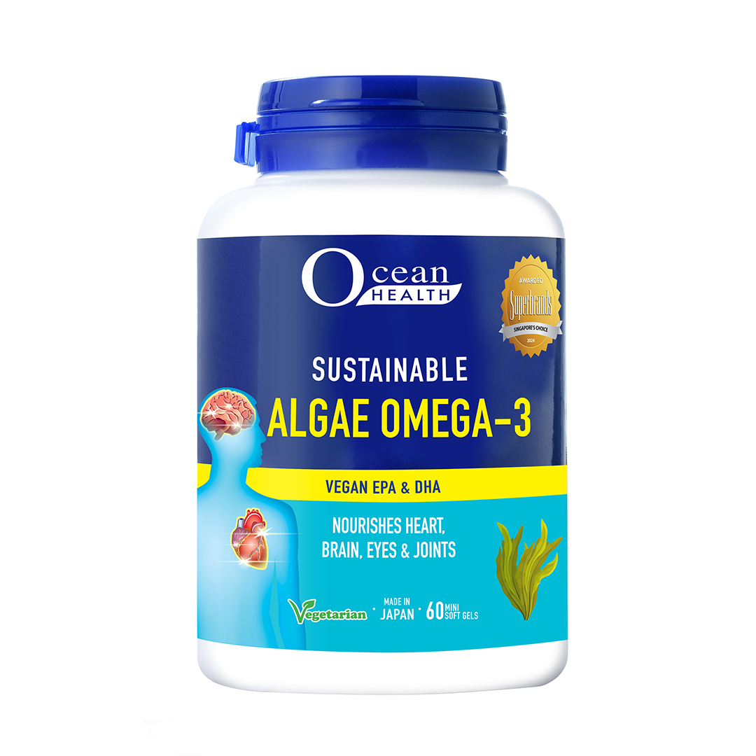Ocean Health Sustainable Algae Omega-3 Mini Soft Gels 60s