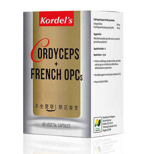 Kordel's Cordyceps + French OPCs 60cap
