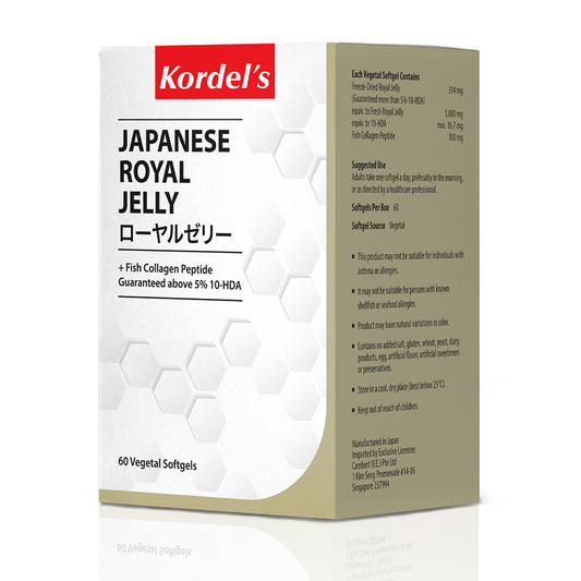 Kordel's Japanese Royal Jelly 60 vegetal softgels