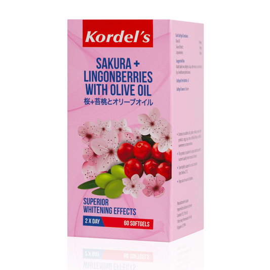 Kordel's Sakura + lingonberries with olive oil 60 softgels