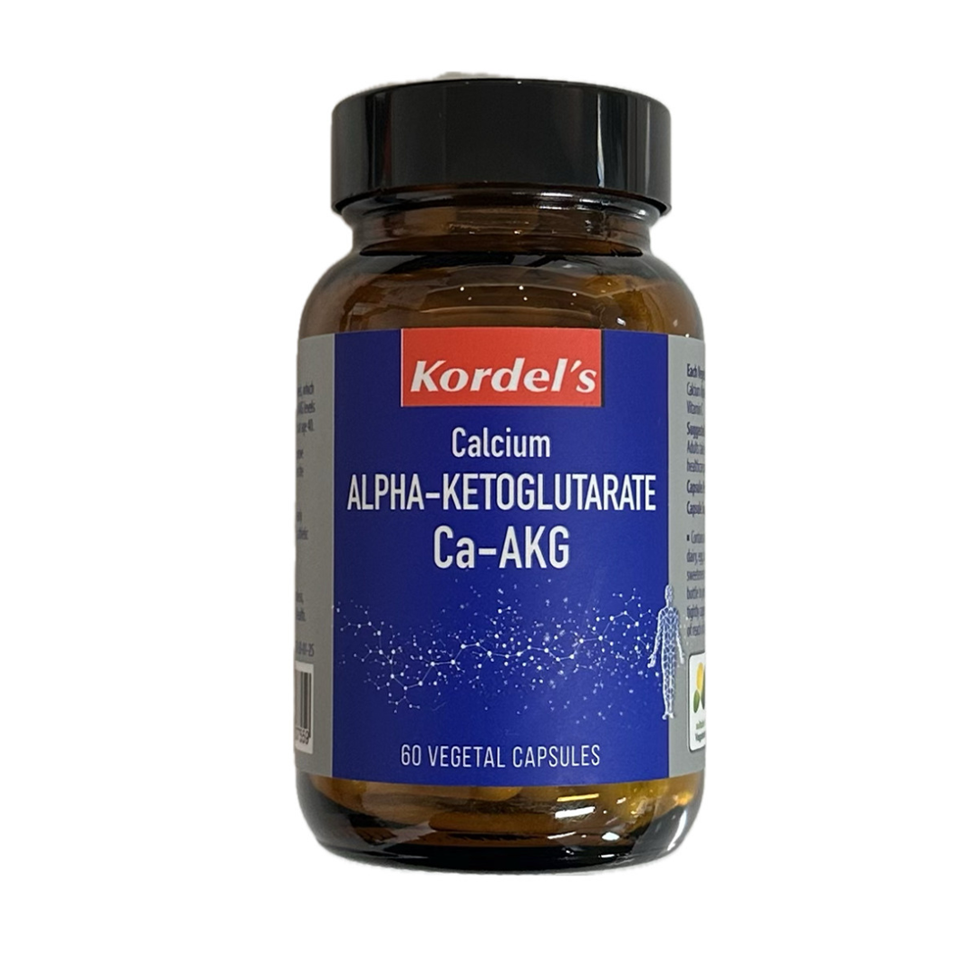 Kordel's Calcium Alpha-Ketoglutarate Ca-AKG Ageless (60 Vegetal Caps)