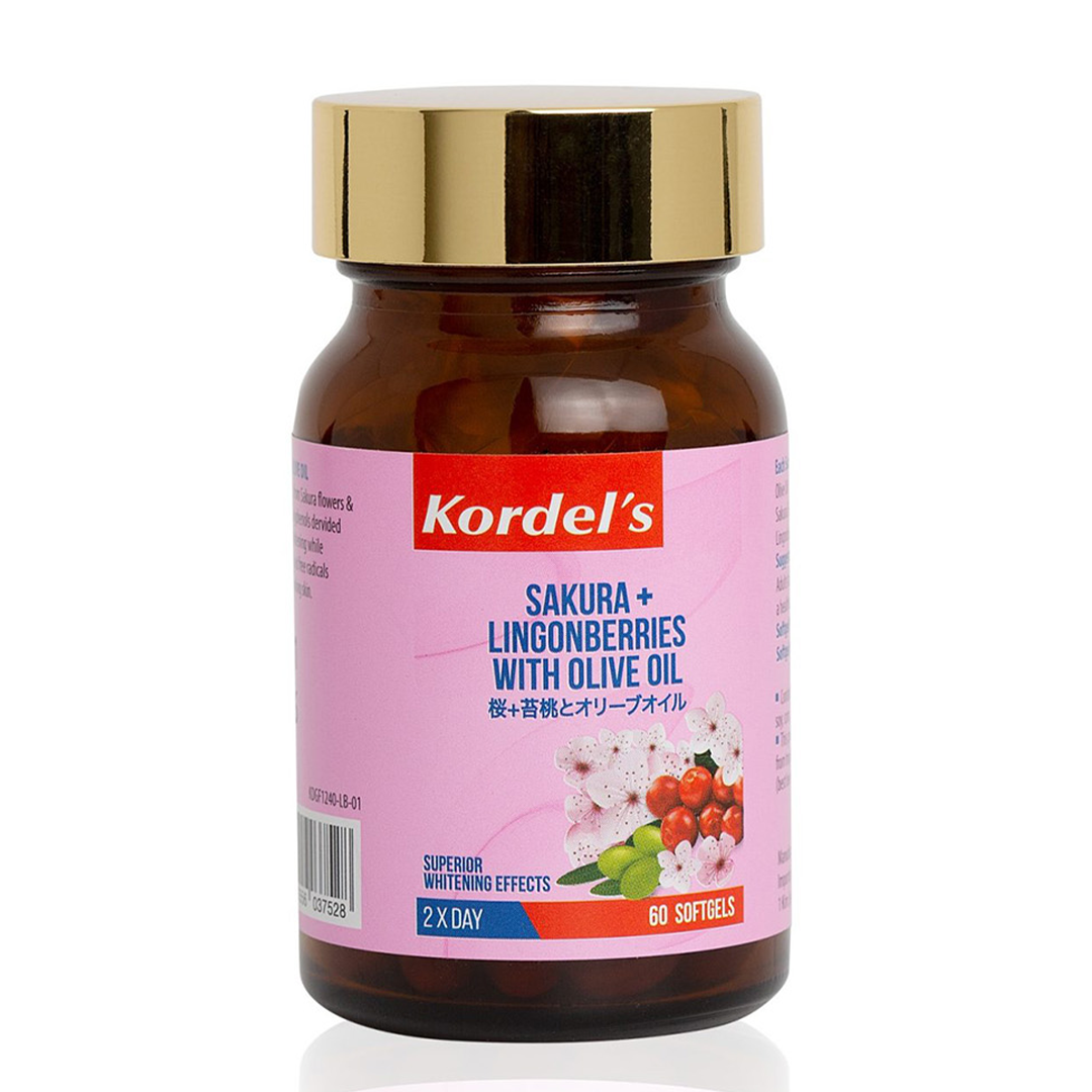 Kordel's Sakura + lingonberries with olive oil 60 softgels
