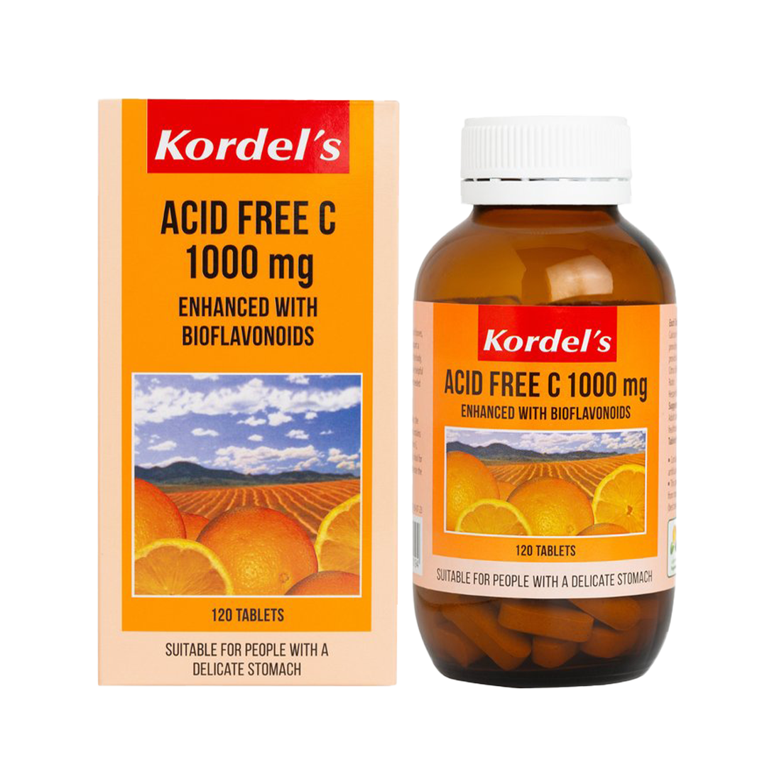 Kordel's Acid Free C 1000 mg 120 tablets