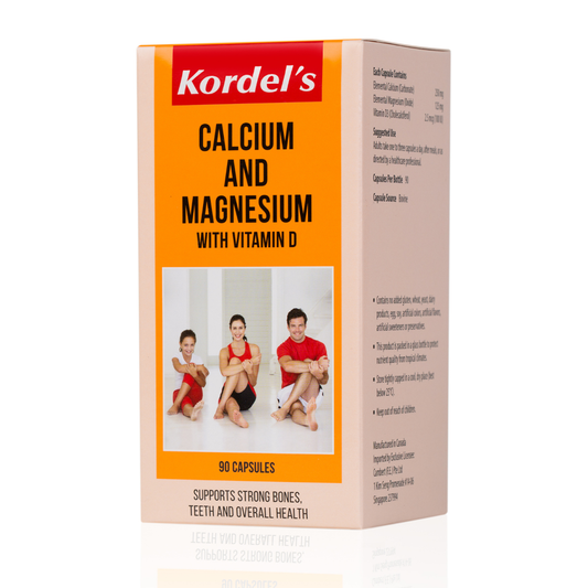 Kordel's Calcium And Magnesium With Vitamin D (90 Caps)