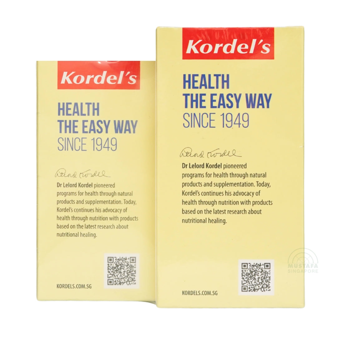 Kordel's Evening Primrose Oil 1000mg + E200 IU - 100% Pure & Natural (180 + 90 softgels)