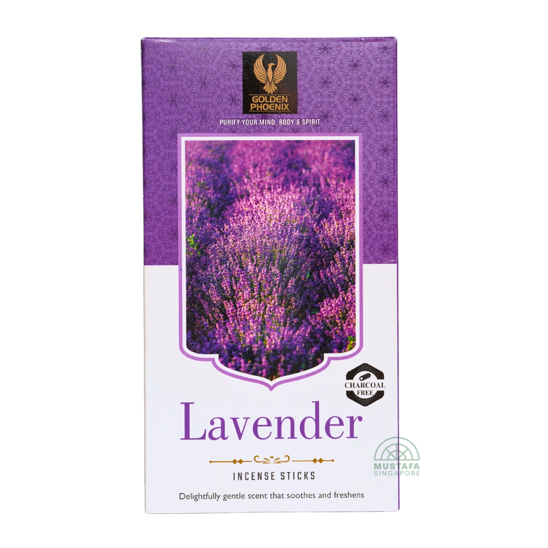 Golden Phoenix Lavender Incense Sticks 12-in-1