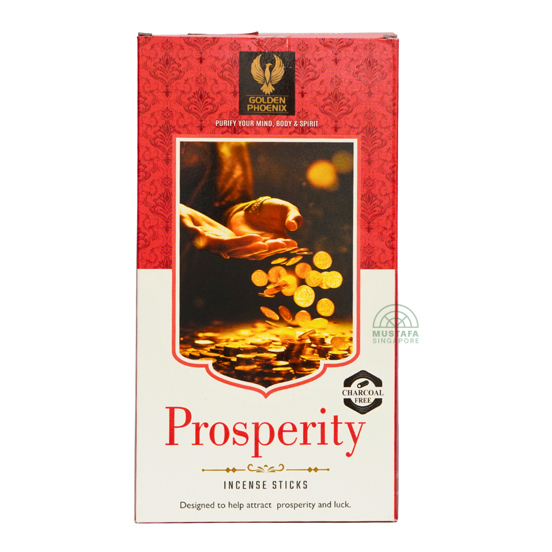 Golden Phoenix Prosperity Incense Sticks 12-in-1