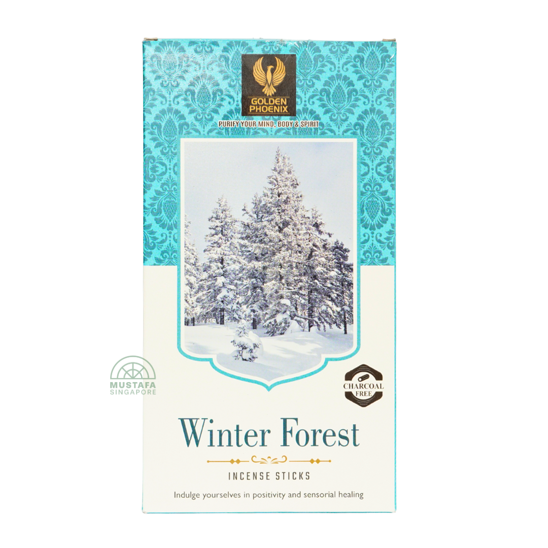 Golden Phoenix Winter Forest Incense Sticks 12-in-1