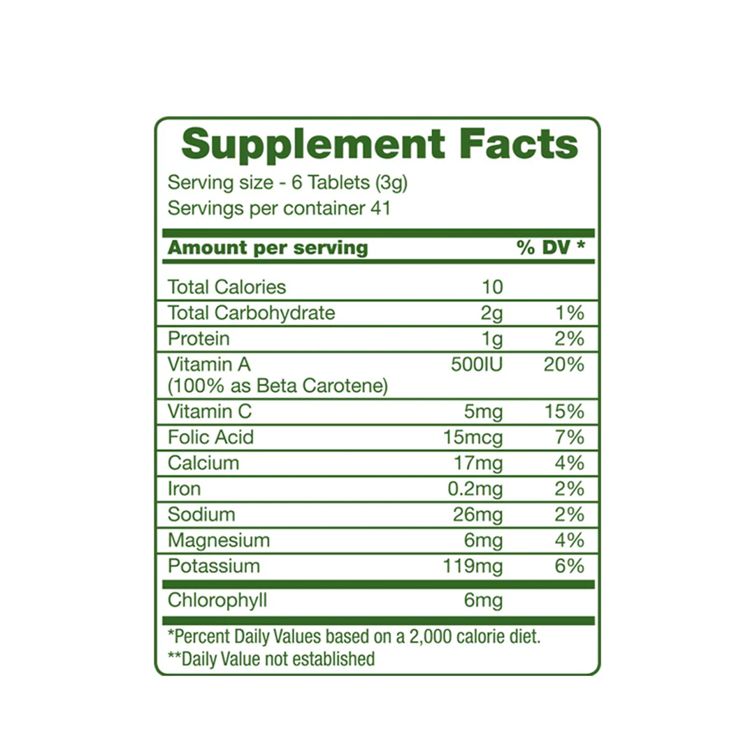 Green Magma Barley Grass Juice Powder 126g (500 Tabs)