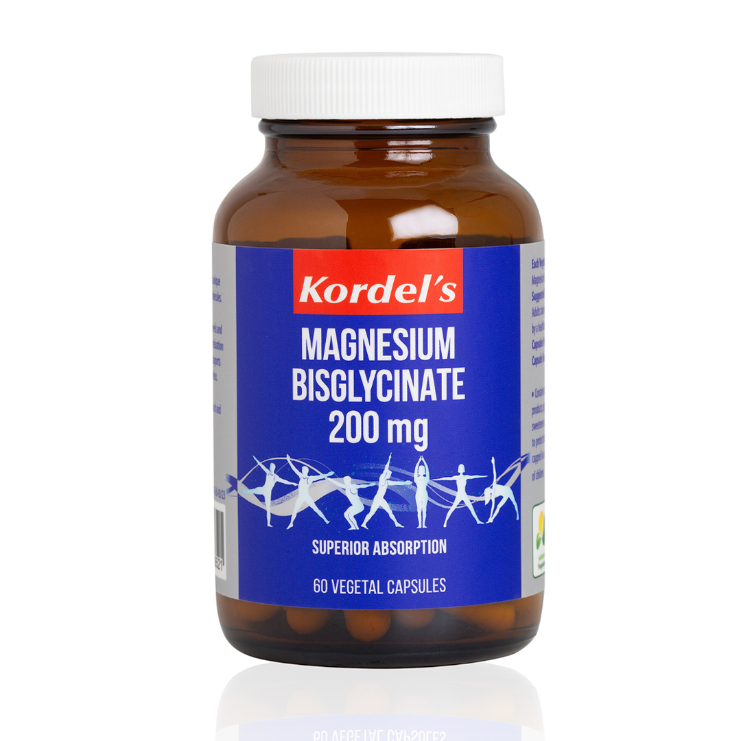 Kordel's Magnesium Bisglycinate 200mg 60 capsules