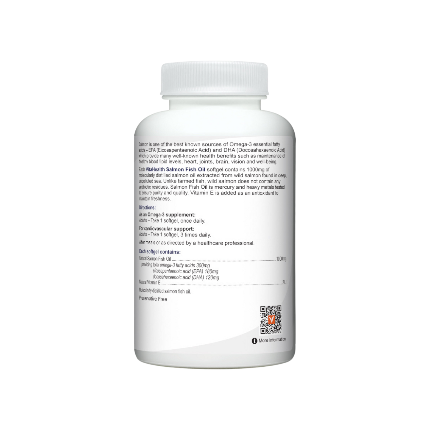 VitaHealth Salmon Fish Oil 60s