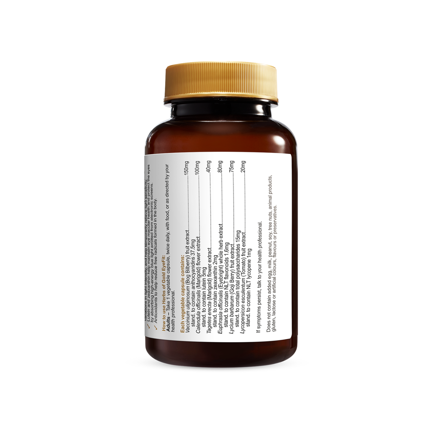 Herbs Of Gold Eye Fit 60s