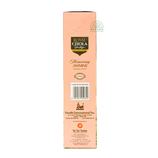 Royal Chola Heritage Collection Mesmerising Jasmine Incense Sticks
