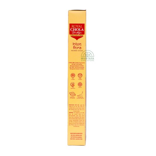 Royal Chola Heritage Collection Lotus Flora Incense Sticks Royal Chola Heritage Collection Lotus Flora Incense Sticks