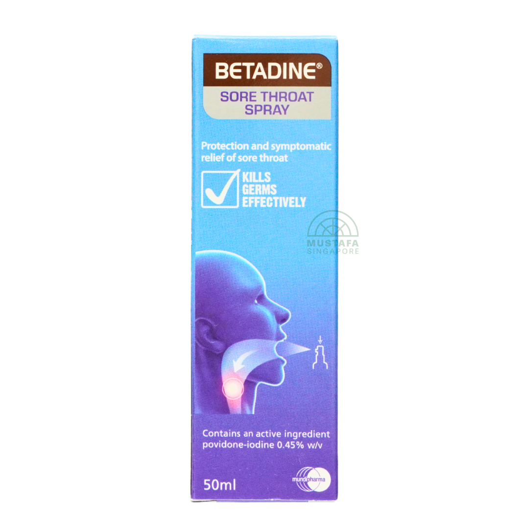 Betadine Sore Throat Spray 50ml