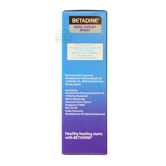 Betadine Sore Throat Spray 50ml Betadine Sore Throat Spray 50ml