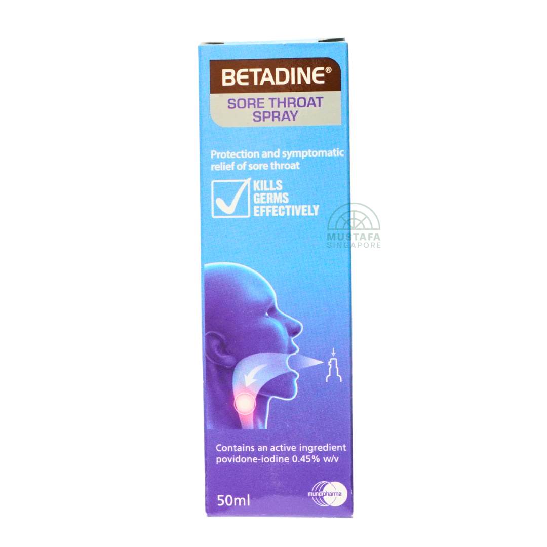 Betadine Sore Throat Spray 50ml