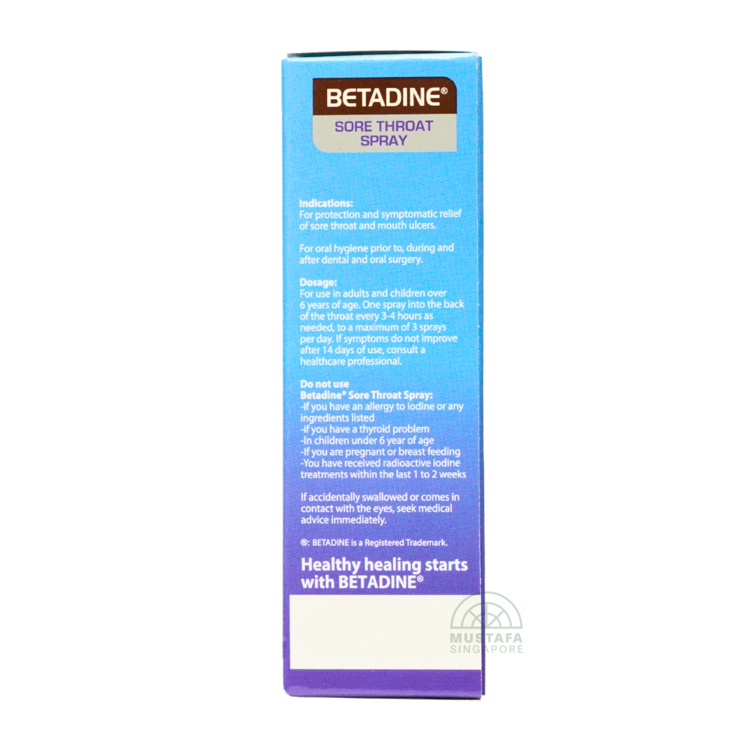 Betadine Sore Throat Spray 50ml