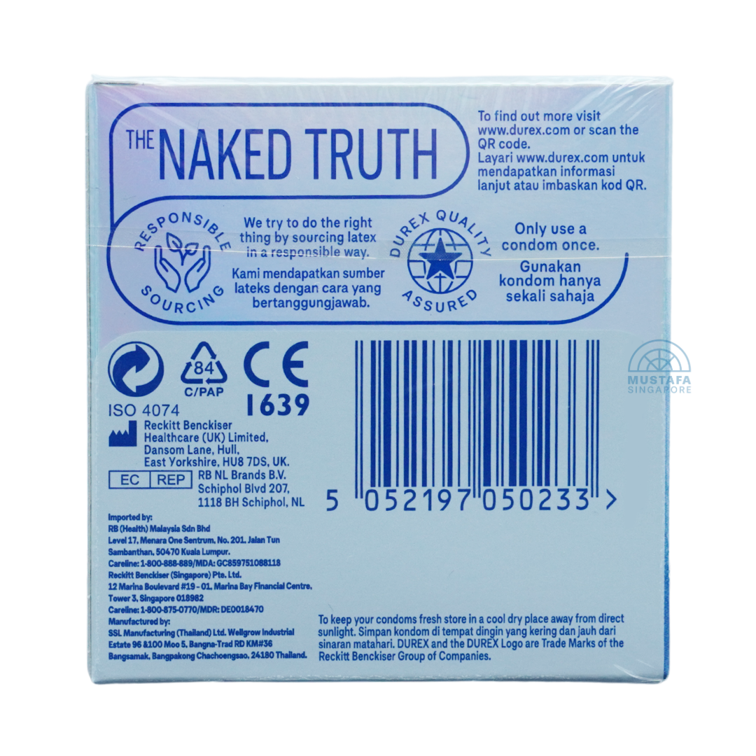 Durex Condom Invisible Extra Sensitive 3s