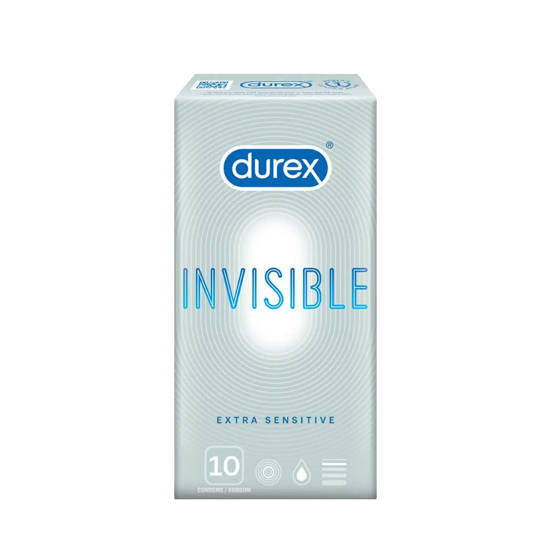 Durex Condom Invisible Extra Sensitive 10s