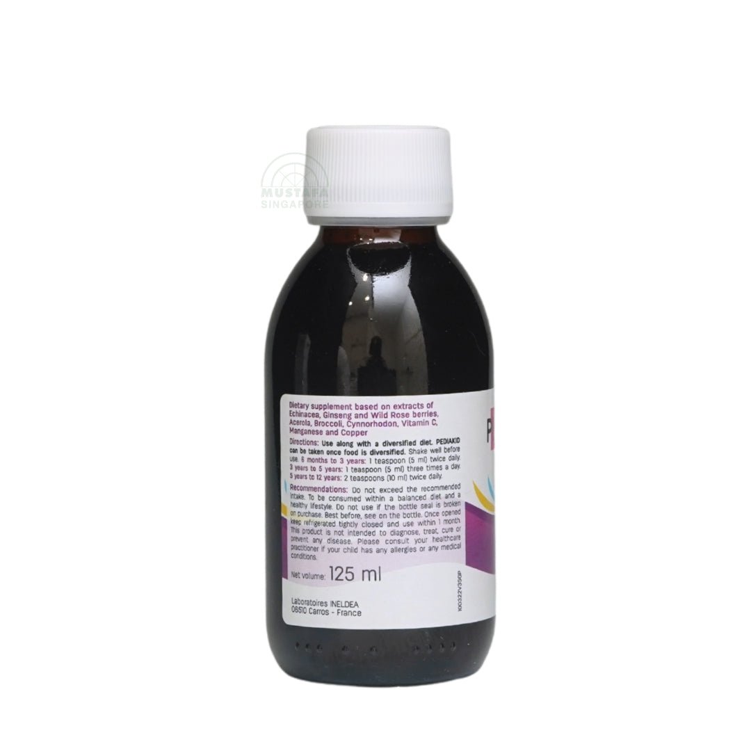 PEDIAKID Immune 125ml Blueberry Flavour Syrup