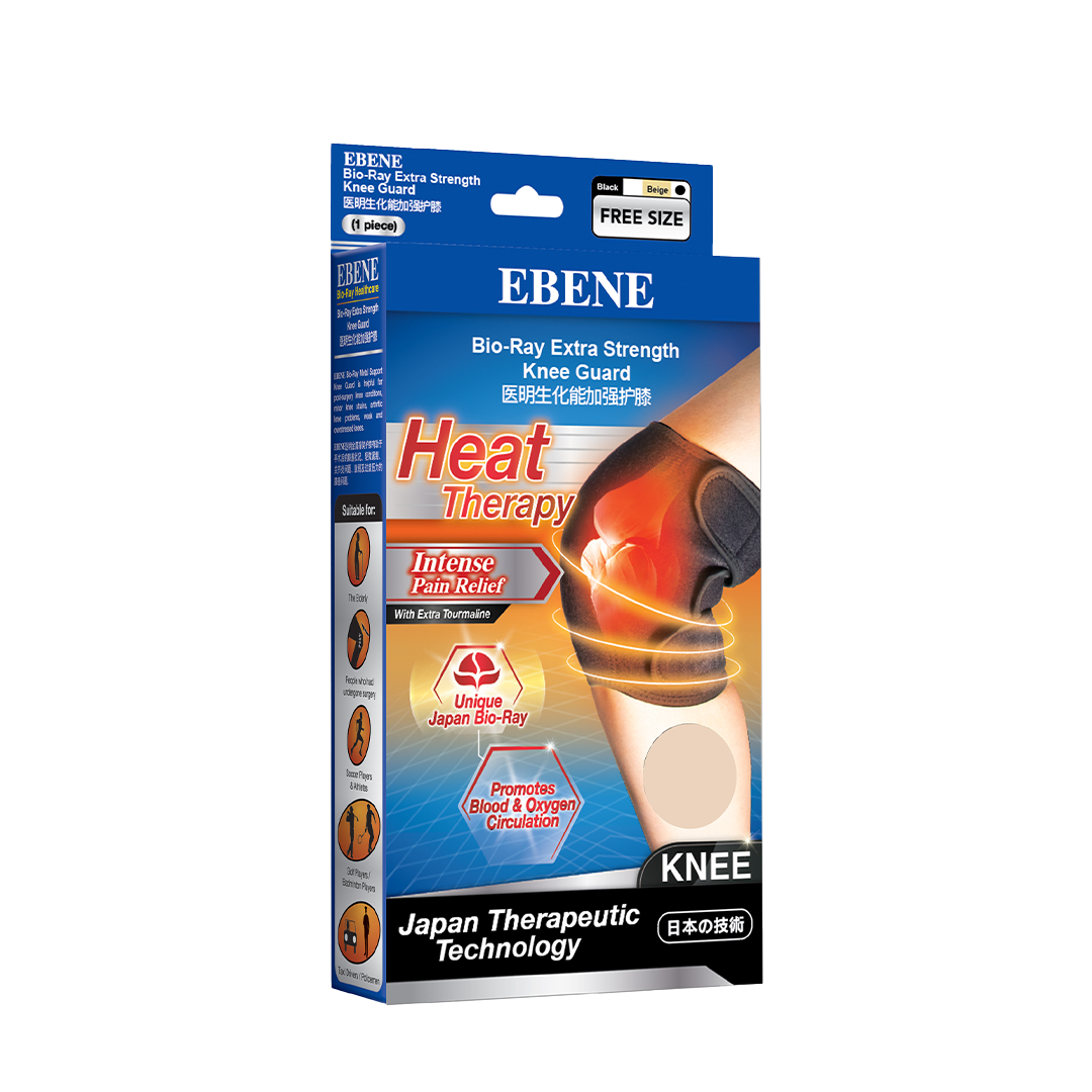 Ebene Bio-Ray Extra Strength Knee Guard (Beige)