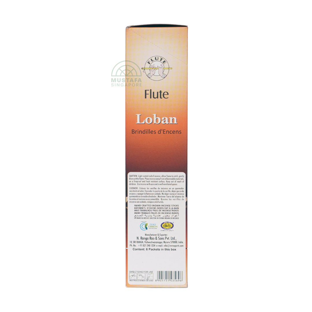 Flute Loban Incense Sticks