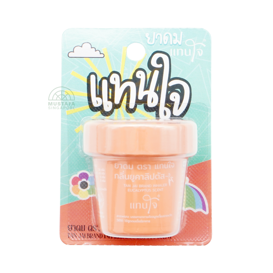 Tan-Jai Inhaler Eucalyptus Scent Orange 5g