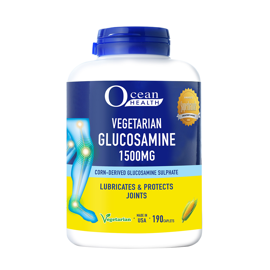 Ocean Health Vegetarian Glucosamine 750+ Caplets 190s