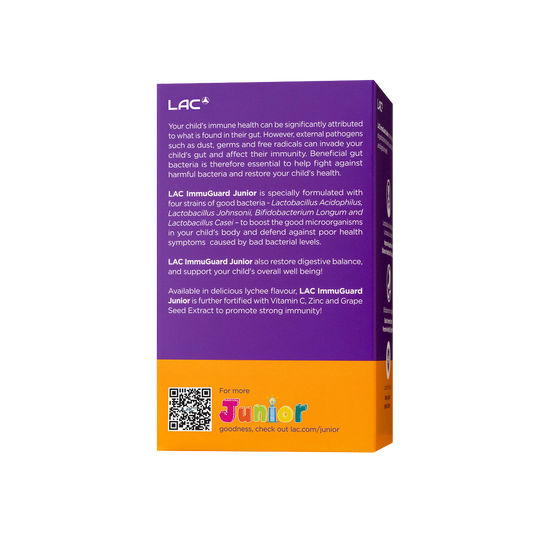 LAC ImmuGuard Junior Probiotic Support 30 Sachets LAC ImmuGuard Junior Probiotic Support 30 Sachets