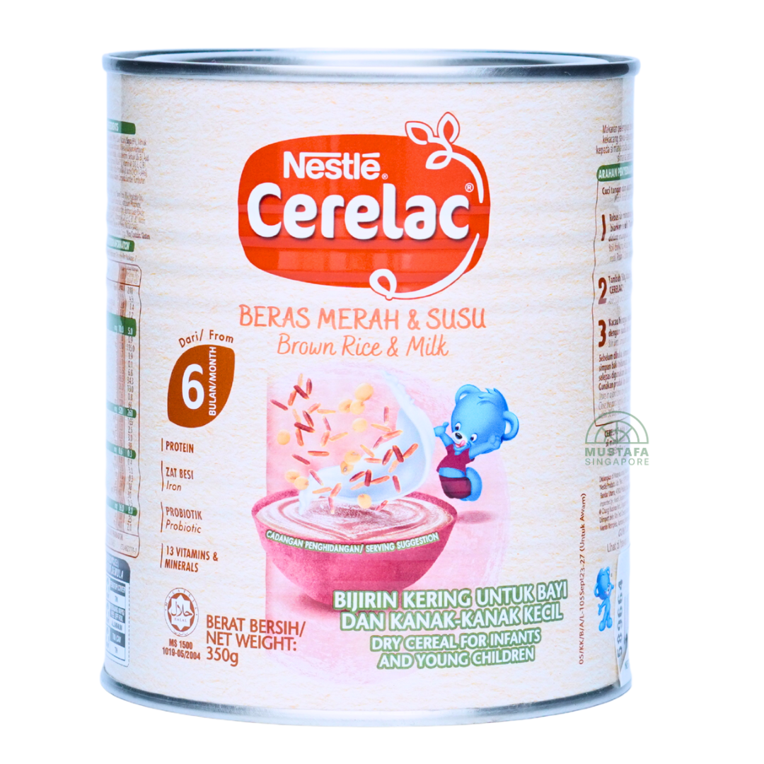Nestle Cerelac Brown Rice and Milk 350g