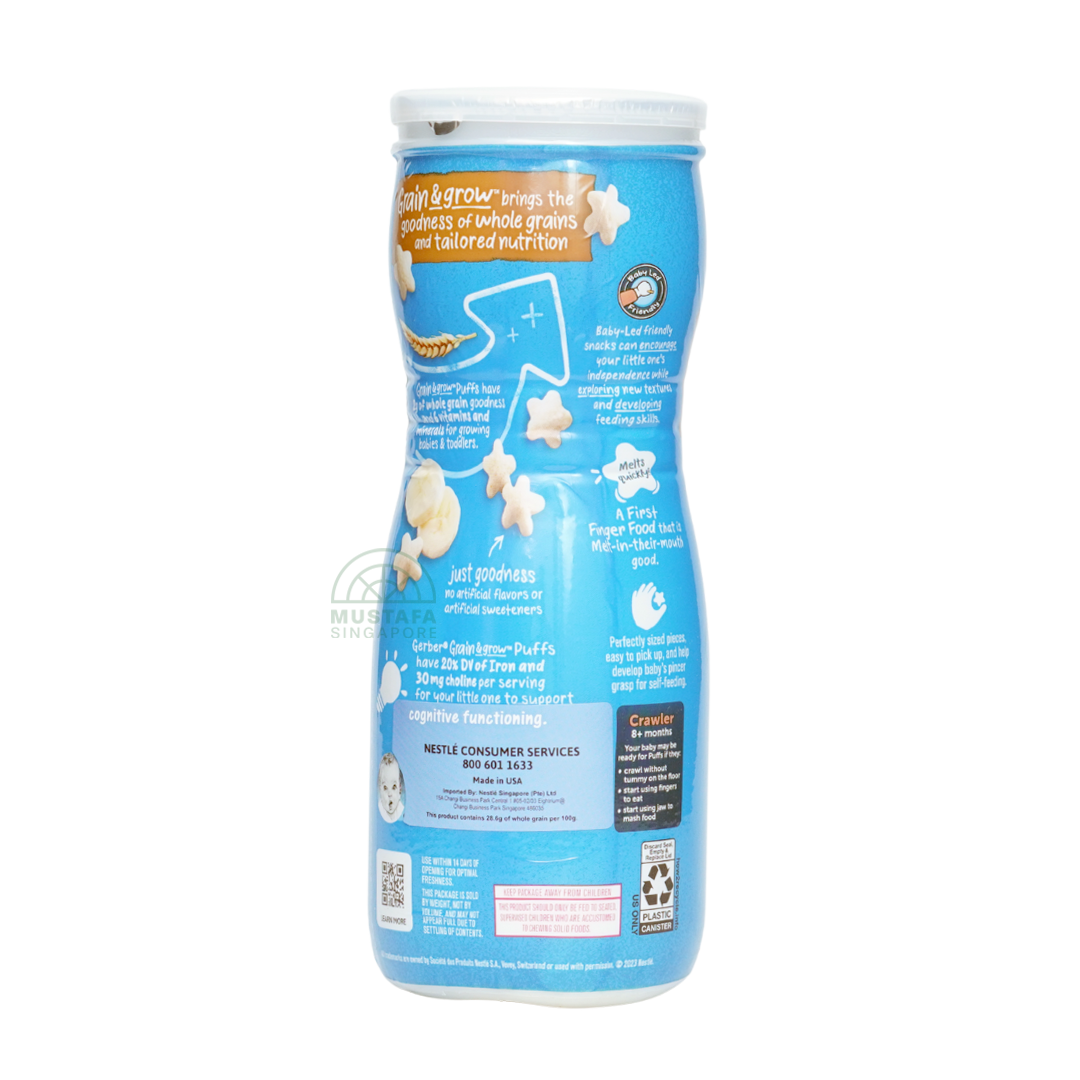 Gerber Snacks for Baby Grain & Grow Puffs Banana 42g