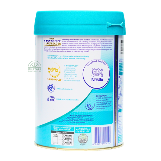 Nestle Nan Optipro Growing Up Milk Powder (Stage 2) 850g Nestle Nan Optipro Growing Up Milk Powder (Stage 2) 850g