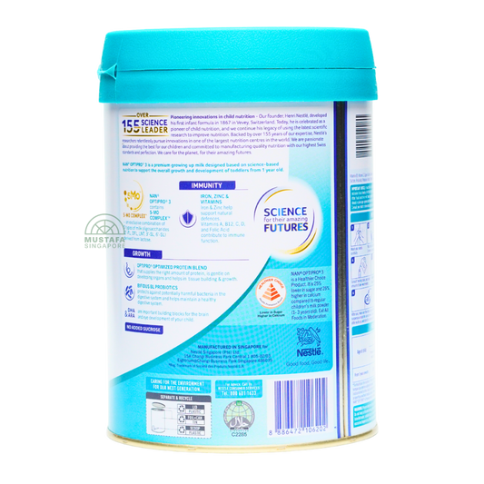 Nestle Nan Optipro Growing Up Milk Powder (Stage 3) 850g Nestle Nan Optipro Growing Up Milk Powder (Stage 3) 850g