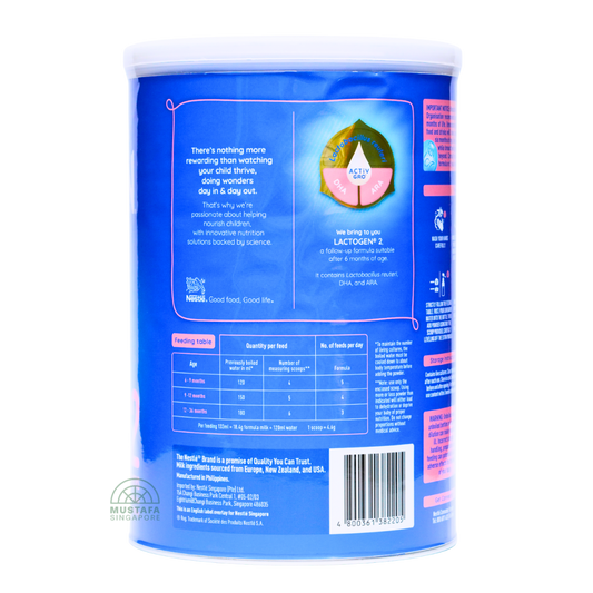 Nestle Lactogen Growing Up Milk Formula (Stage 2) 1.8kg Nestle Lactogen Growing Up Milk Formula (Stage 2) 1.8kg