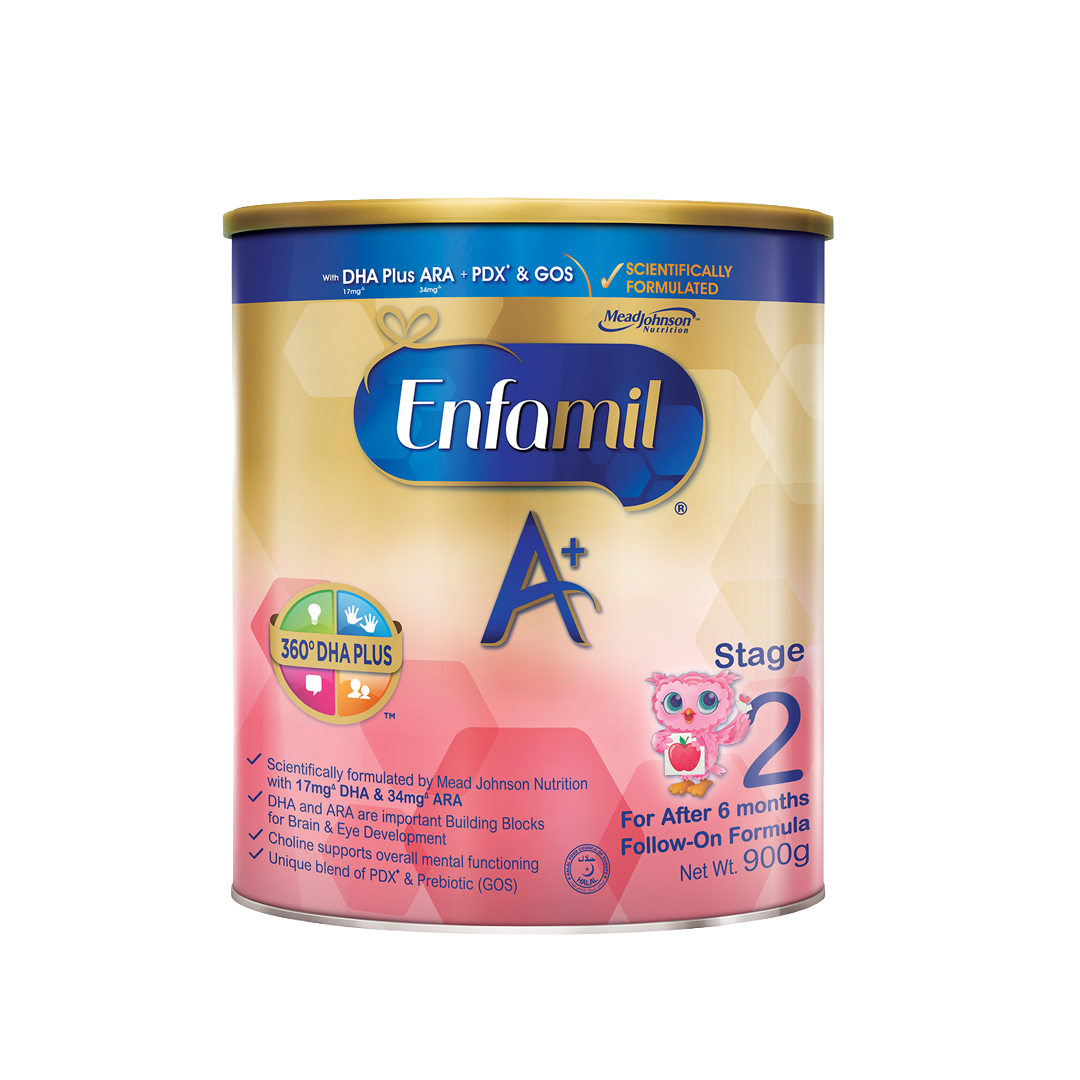 Mead Johnson Enfamil Pro A+ Growing Up Milk Powder Formula (Stage 2) 900g