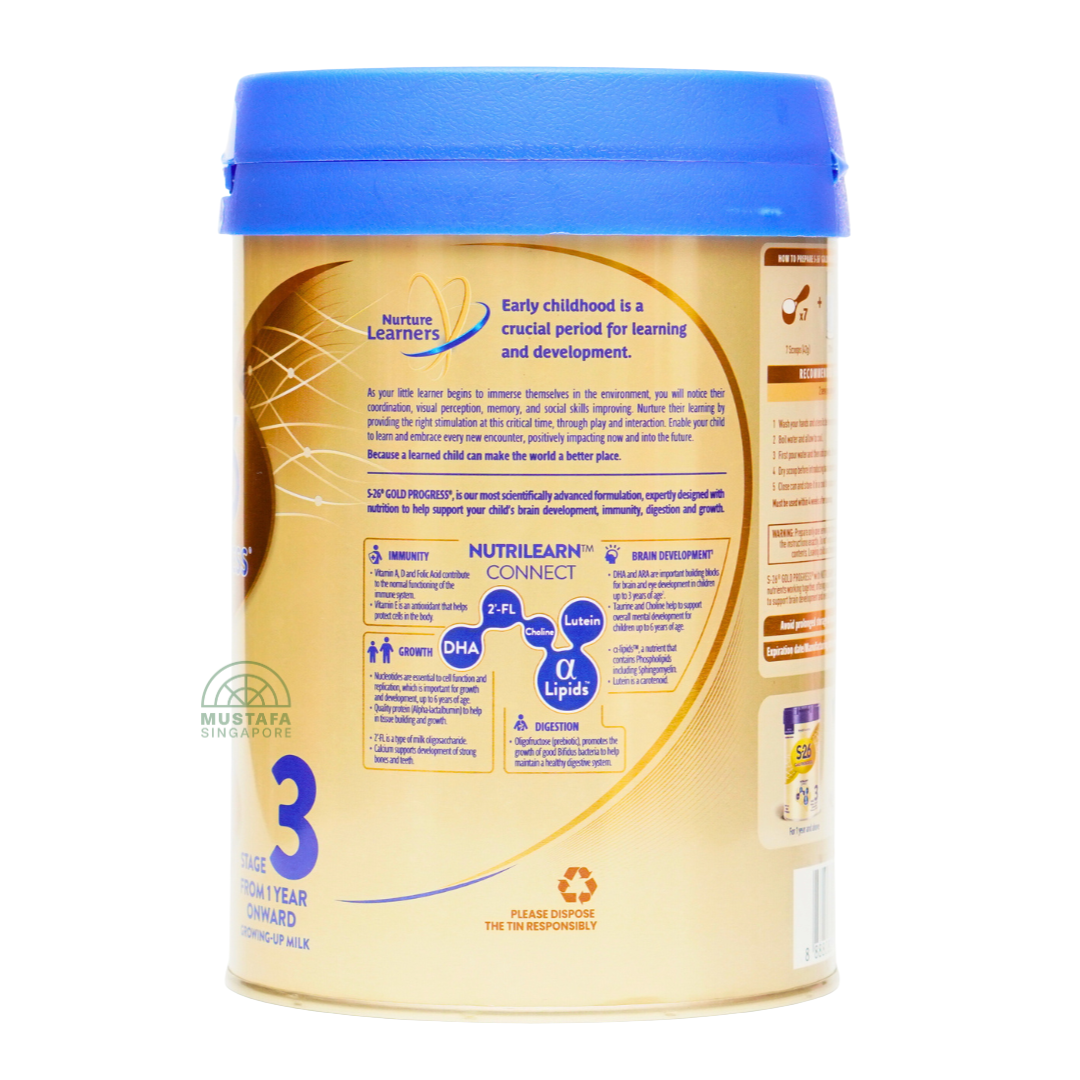 S26 Progress Gold Progress Milk Formula (Stage 3) 900g