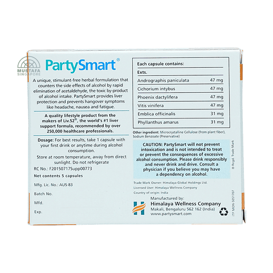 Himalaya PartySmart Cap 5s Himalaya PartySmart Cap 5s