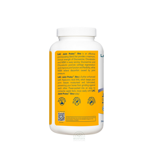 LAC Joint Protect Xtra Joint Support Plus Hyaluronic Acid x 240 Capsules LAC Joint Protect Xtra Joint Support Plus Hyaluronic Acid x 240 Capsules