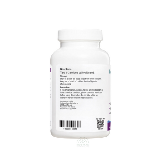 LAC Coenzyme Q10 Heart Health Support 50mg x 120 Capsules LAC Coenzyme Q10 Heart Health Support 50mg x 120 Capsules