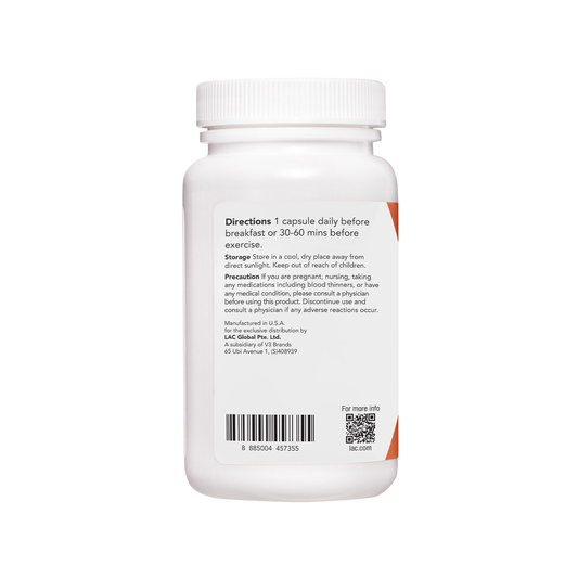 LAC LeanCut Cut And Burn Weight Management Stimulant Free 60 Capsules LAC LeanCut Cut And Burn Weight Management Stimulant Free 60 Capsules