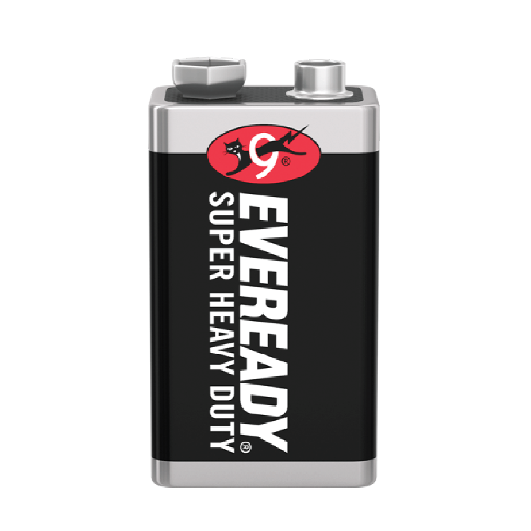 Eveready 9V Battery Black