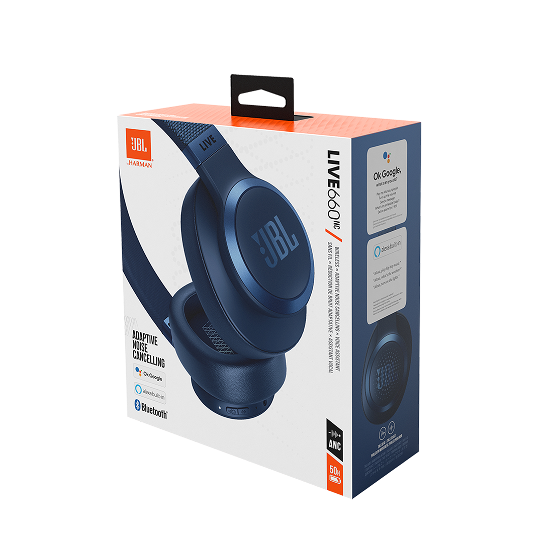JBL Live 660 NC On Ear Headphones