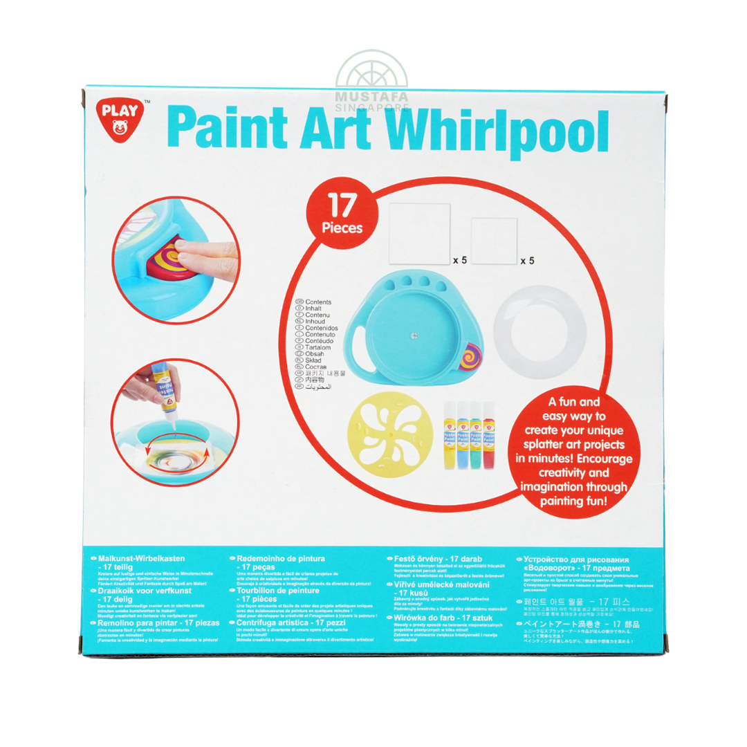 Play Paint Art Whirlpool 17 Pieces