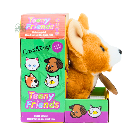 Iwaya Teeny Friends Baby Welsh Corgi Dog Toy Plush Iwaya Teeny Friends Baby Welsh Corgi Dog Toy Plush