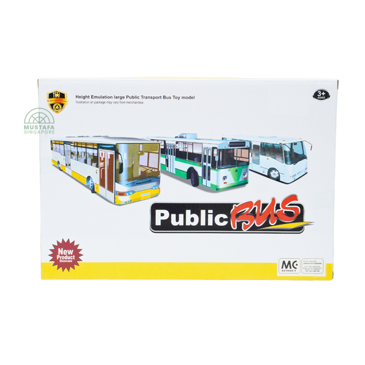 Generic Public Bus Transport Toy Set Friction Powered (2-Pack) Generic Public Bus Transport Toy Set Friction Powered (2-Pack)