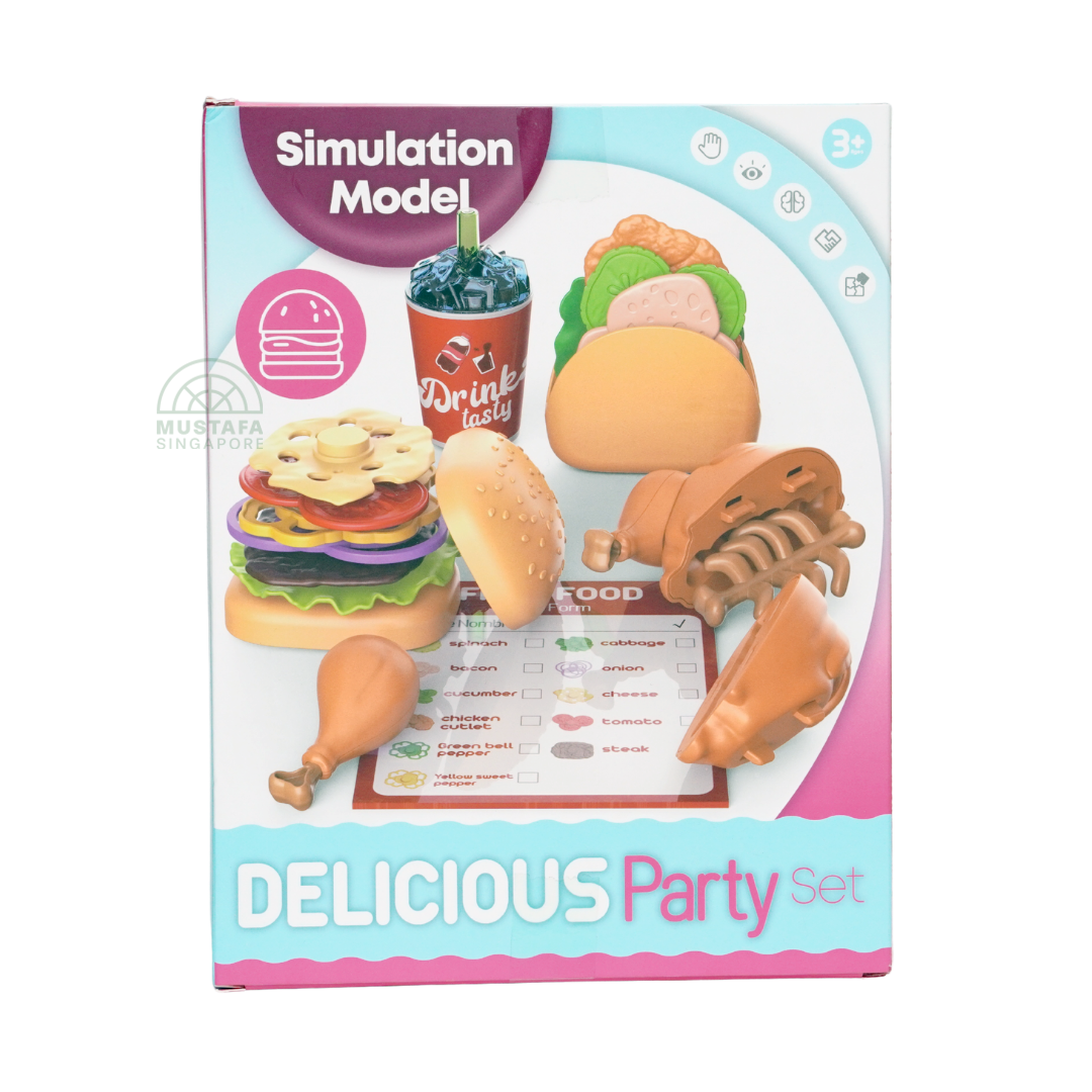 Luo Yuan Simulation Model Delicious Party Set