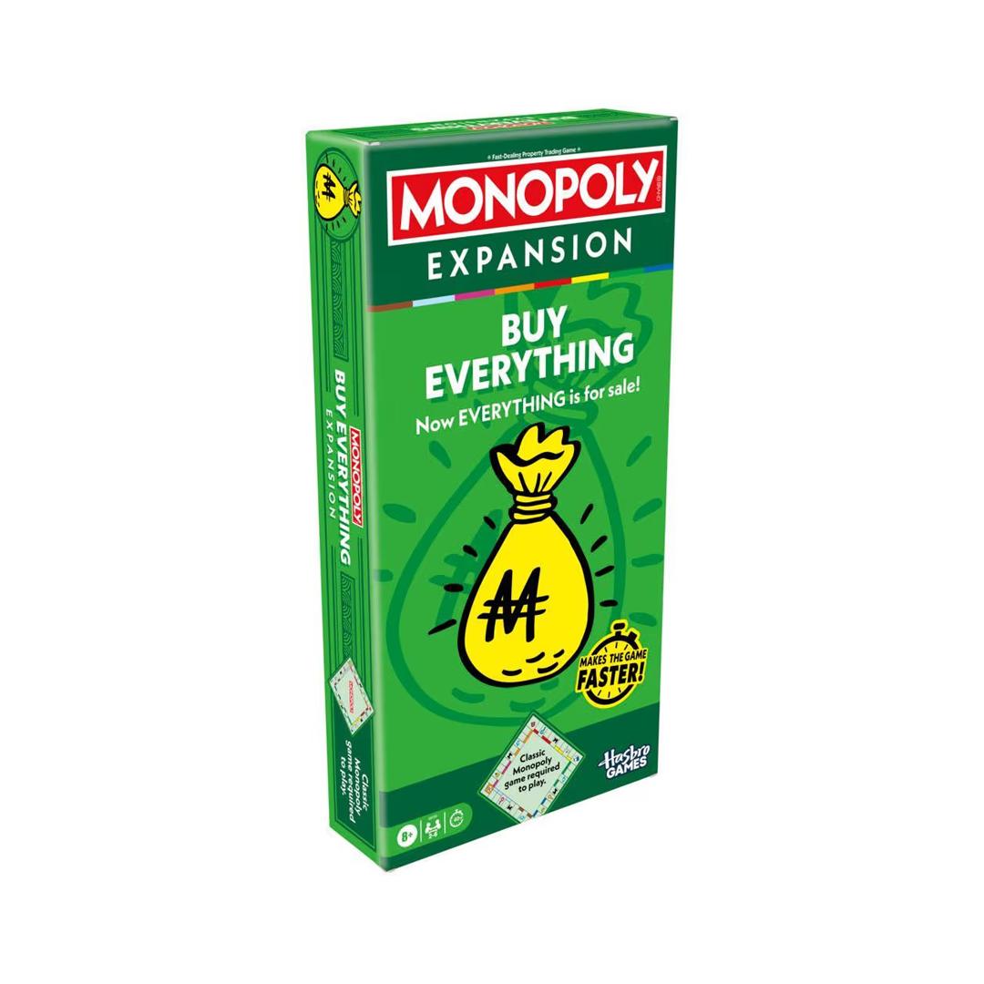 Hasbro Gaming Monopoly Expansion Buy Everything Pack