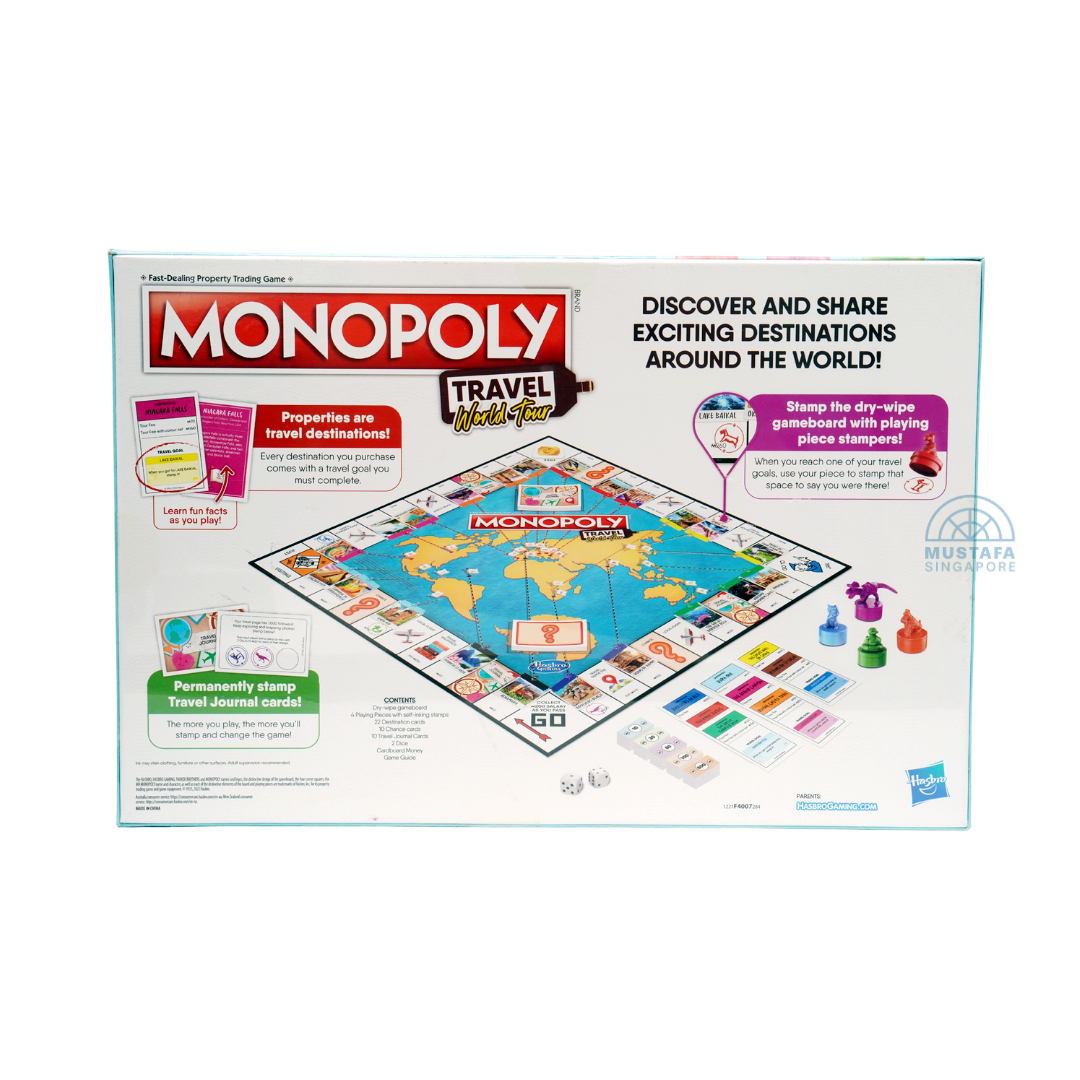Hasbro Gaming Monopoly Travel World Tour